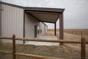 Image: 30'x60' Shop on 340 Acre Ochelata, OK ranch.